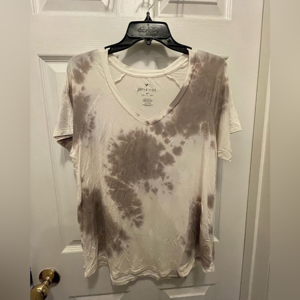 American eagle tie dye short sleeve